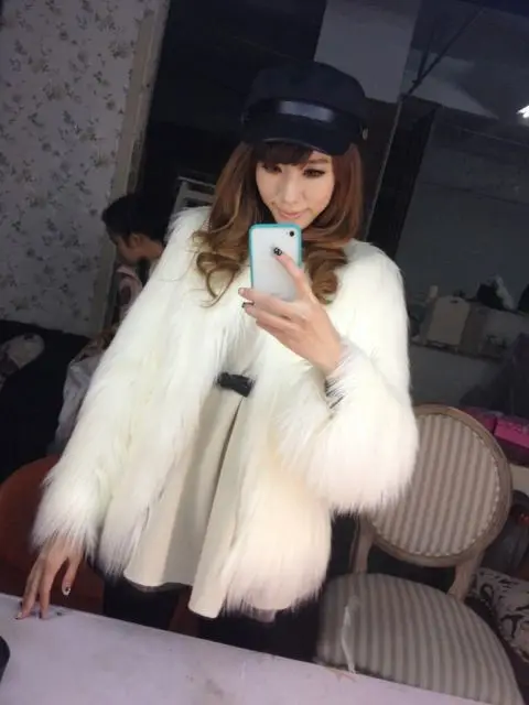 6XL западные офисные женские сексуальные длинные пальто из искусственного меха лисы мех Коза монгольская овечья шерсть кожаная куртка Верхняя одежда YR36