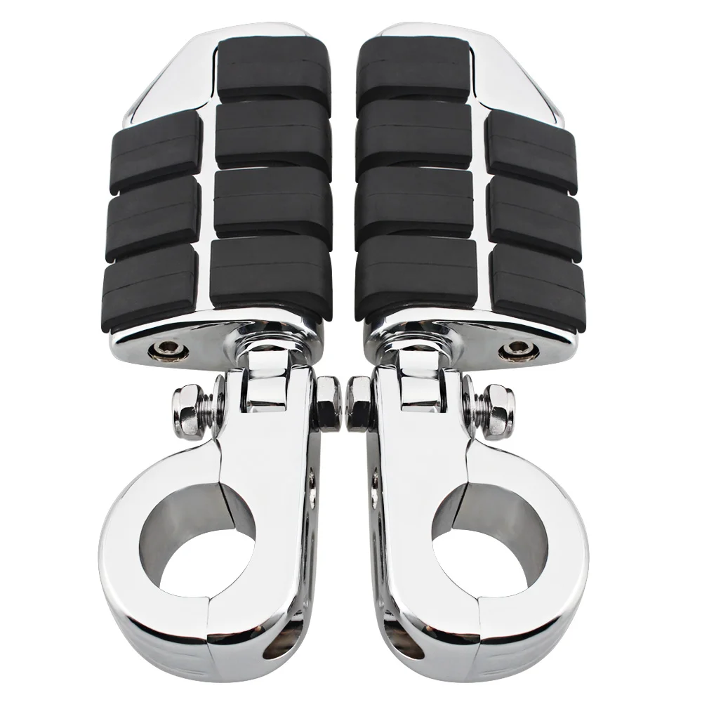Мотоцикл ног Peg Clevis зажим Крепление комплект для 1 1/" Harley Honda Suzuki Yamaha Kawasaki Highway защита двигателя Авария Бар