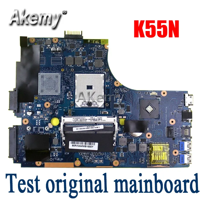 Материнская плата для ноутбука Amazoon K55N For Asus K55DE K55DR K55D K55 тестовая оригинальная