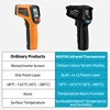 Termómetro infrarrojo digital, medidor de temperatura IR-LCD láser sin contacto, higrómetro, pirómetro ► Foto 3/6