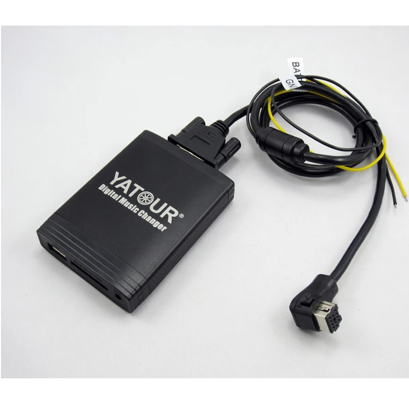 Yatour Digital Cd Changer Aux Sd Cartão Adaptador Usb Interface Para