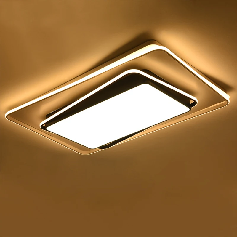 

New Popular Lights Bedroom Metal Base Ceiling Light Dimmable Surface Mount Led Ceiling Lamp Modern hanging ceiling lights