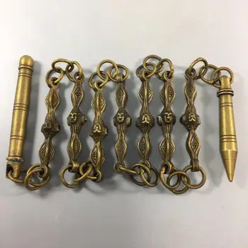 

Exquisite retro bronze (nine Section Whip) ornament D type 04