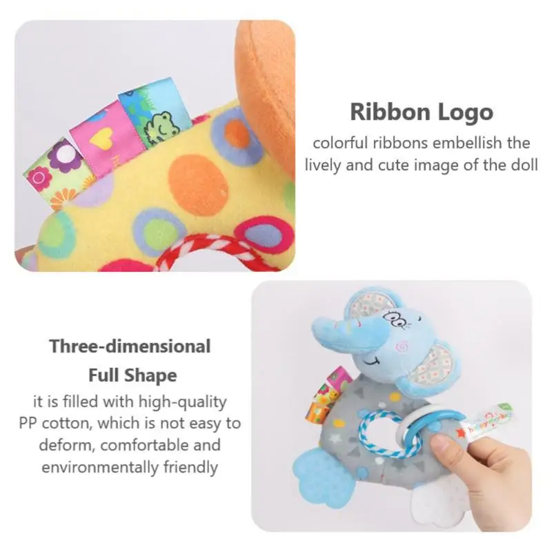 1Pcs Newborn Baby Plush Stroller Toys Baby Rattles Mobiles Cartoon Animal Hanging Bell Educational Baby Toys Baby Teether Rattle 1Pcs Newborn Baby Plush Stroller Toys Baby Rattles Mobiles Cartoon Animal Hanging Bell Educational Baby Toys Baby Teether Rattle