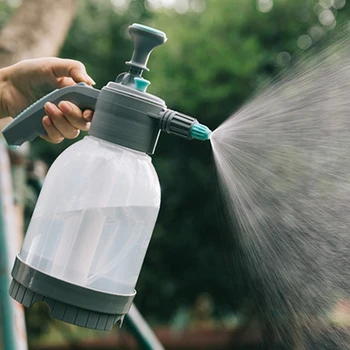 

2L Watering Can Transparent Gardening Tools Multi-Function Atomization Water Column Dual Mode Disinfect Watering Can
