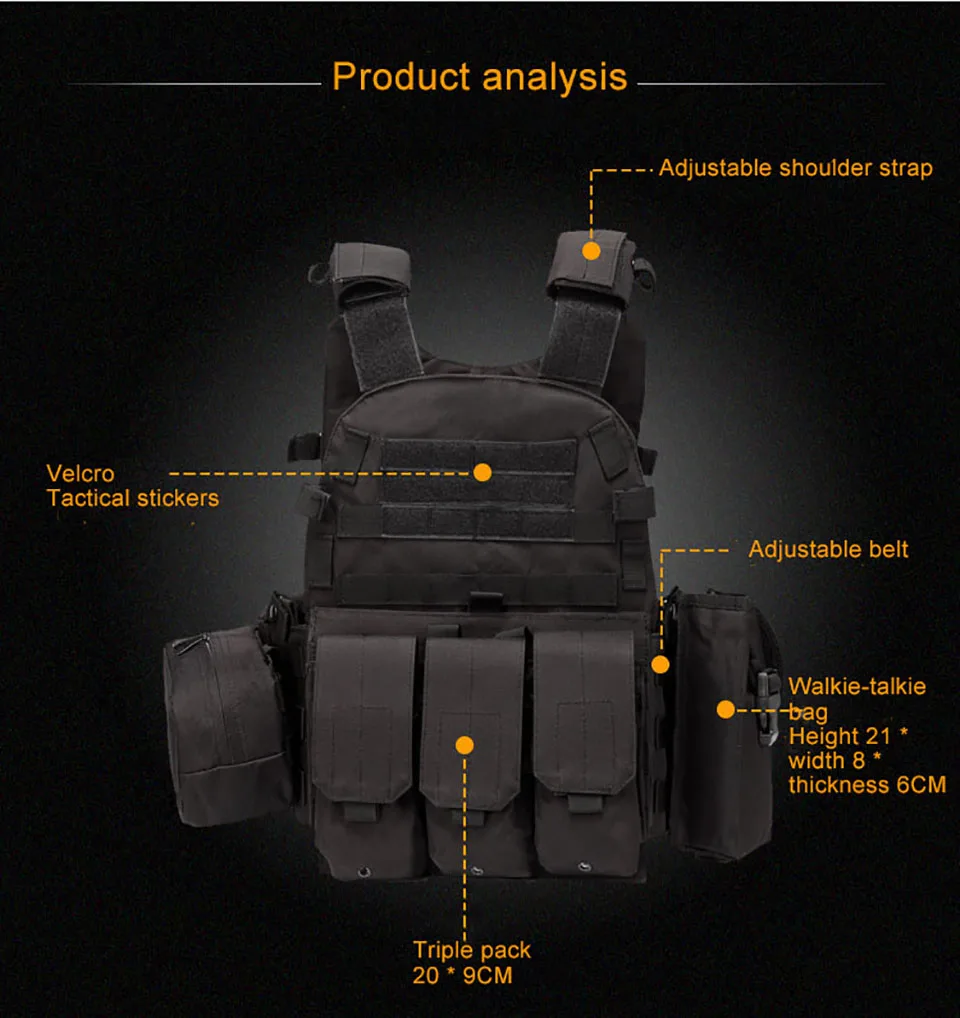 Outlife USMC страйкбол военный тактический жилет Molle Боевая штурмовая пластина Перевозчик тактический жилет 3 цвета CS верхняя одежда