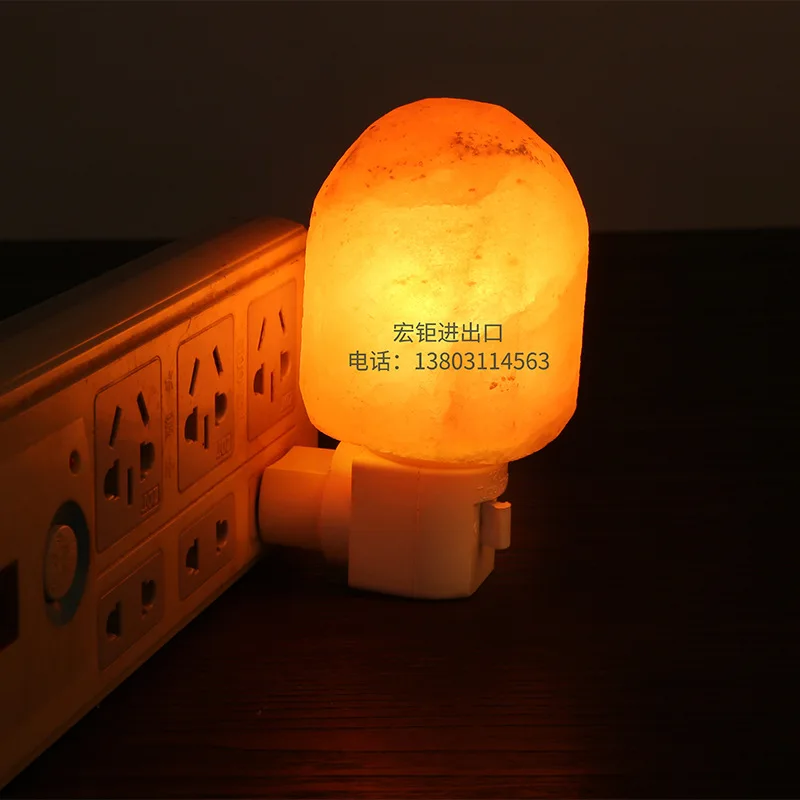

Salt Speak of Cross Border Supply of Goods Natural Himalayan Salt Lamps Hotel Corridor Hallway Wall Hanging Crystal Salt Light