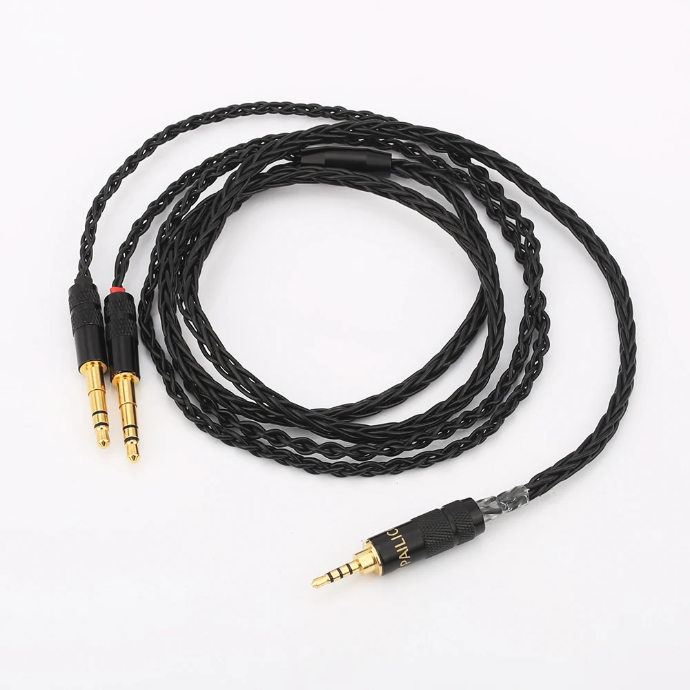 Сбалансированный кабель для наушников 2 5 мм улучшенный focal elegia t1 t5p D7200 D600 и
