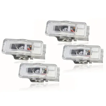 

For Peugeot Car LED Door Projector Lights Bulb 3D Logo Welcome Puddle Light Auto Step Welcome Lights for Peugeot 206 307 407 508