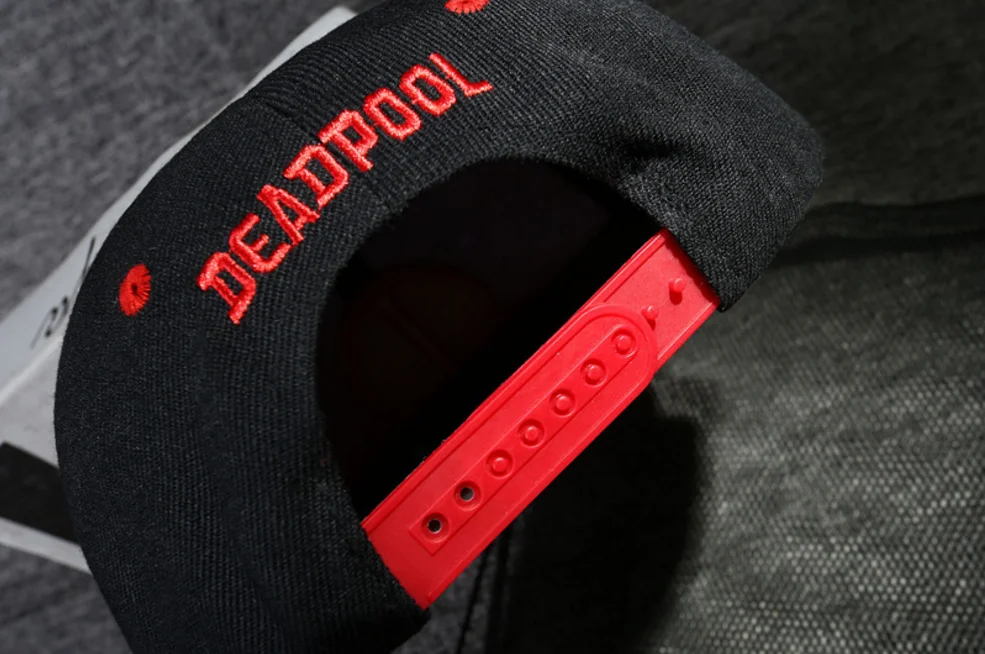 Anime Deadpool Embroidery Snapback 8 Anime Deadpool Embroidery Snapback 8