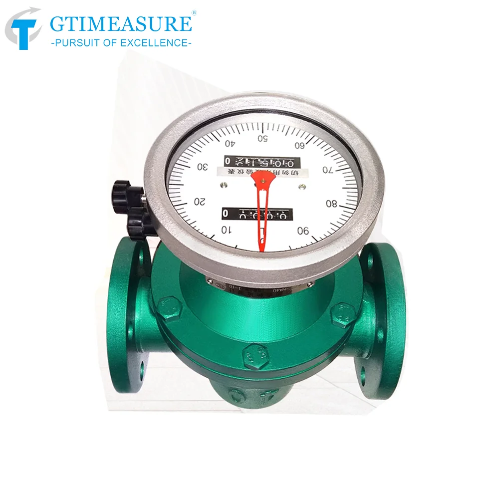Asphalt Flowmeter Diesel Gear Flowmeters Dn20 Dn25 Dn40 Dn80 Mechanical