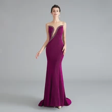 Индивидуальный заказ вечернее платье Длинные платья русалки бисером формальное платье женское элегантное обручальное платье плюс размер Формальные платья