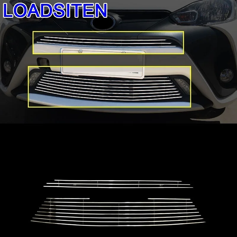 

Styling Protecter Parts Automobile Automovil Personalized Mouldings Car Acessories Racing Grills 17 18 FOR Toyota Yaris Saloon