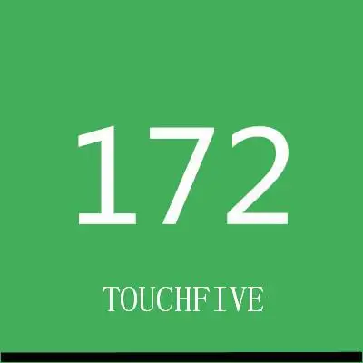 TOUCHFIVE Optional168 Colors Sketch Markers Alcohol Based Markers Painting Art Supplies Pen for Kids , adult painting,Coloring 172