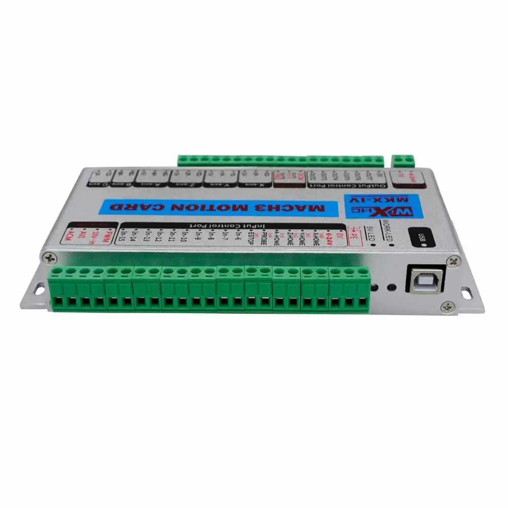 ECO 400 кГц 3 оси Mach3 карта управления движением USB интерфейс с ЧПУ Breakout Board