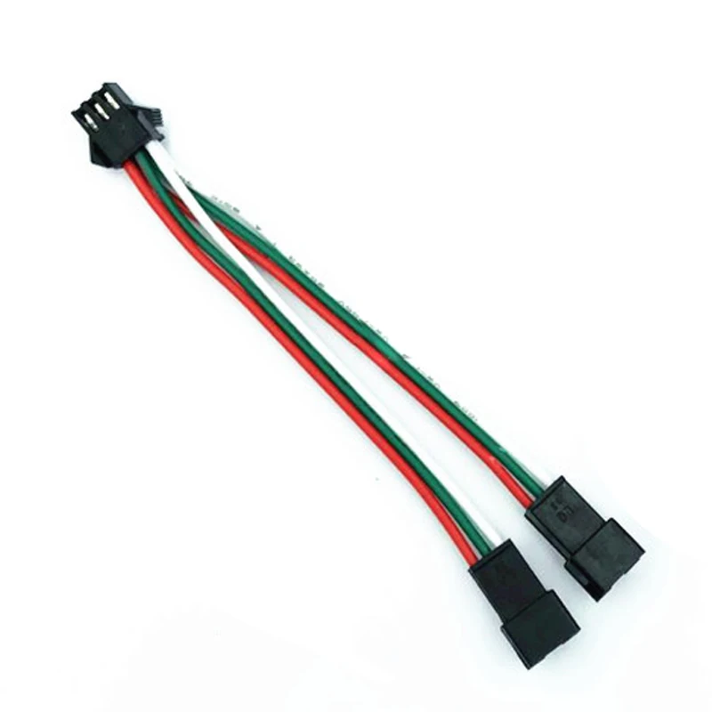 SM LED Connector Extension Splitter Cable Male to Female Plug Wire 15cm 2pin 3pin 4pin 5pin for CCT RGB WS2812B Strip Light |