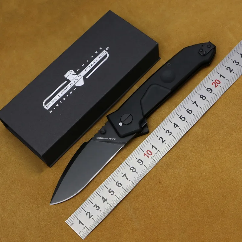 

LOVOCOO OEM EXTREMERAIO MF1 folding knife N690 blade Aluminum outdoor gear tactical camping hunting kitchen knife EDC tool