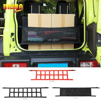 

BAWA Car Trunk Cargo Net Cover Storage Bag Accessories for Suzuki Jimny 2019+ Car Cover