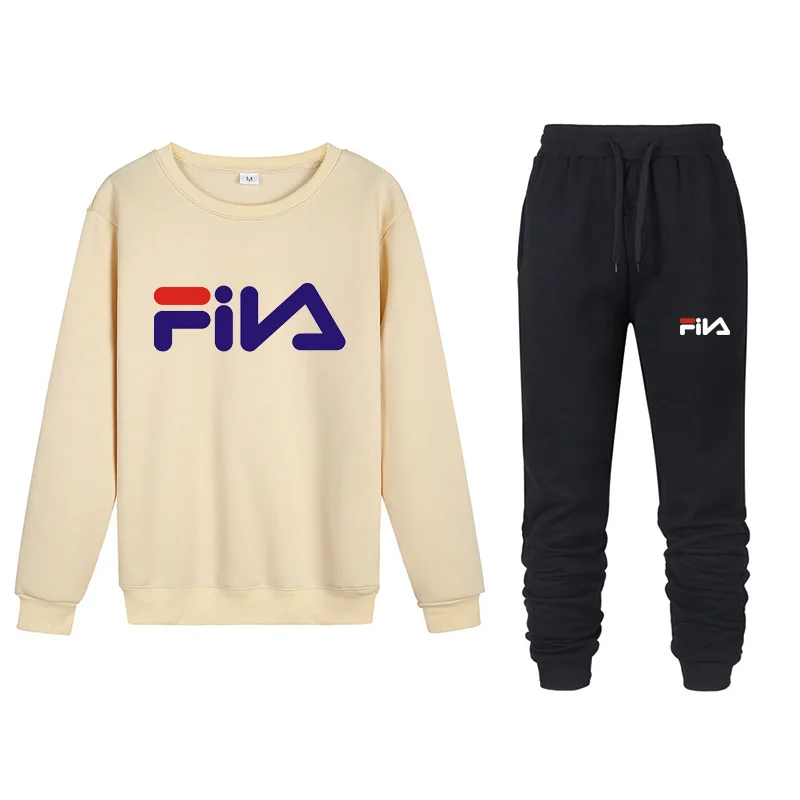 Модный Зимний спортивный костюм, 2 предмета, мужской спортивный костюм, chandal hombre, для бега, homme, с принтом, толстовка+ спортивные штаны, мужская одежда - Цвет: 9