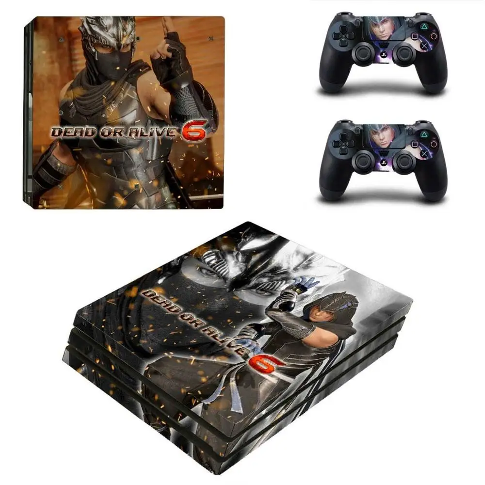 Dead or Alive 6 PS4 Pro sticker s Play station 4 наклейки для кожи наклейки для playstation 4 PS4 Pro консоль и контроллер Скины Виниловые - Цвет: YSP4P-3284
