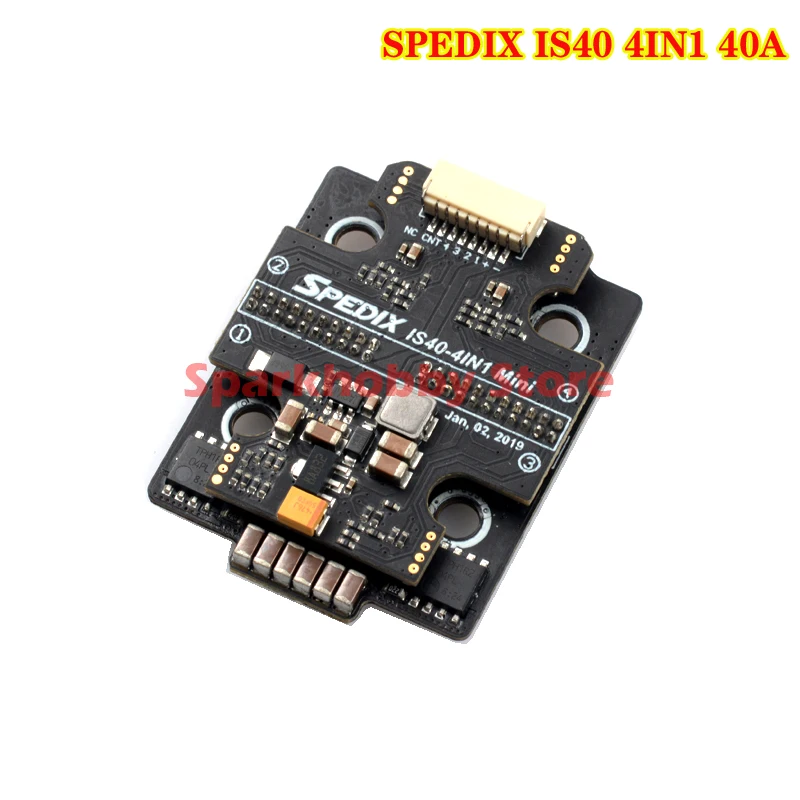 Spedix IS40 40A 2-6S 20x20 4в1 ES BLHeli_32 Dshot1200 para RC Квадрокоптер Дрон FPV гоночный Марко де ротор млултипл де repuesto