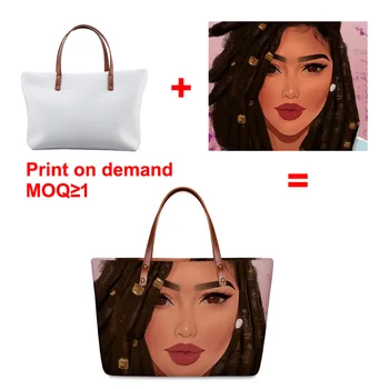 

Custom made OEM subliminal printing big handbag