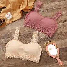 Женские кружевные топы на бретельках, женский сексуальный укороченный топ с мягкими топами, женская уличная мода, жилет для девочек, укороченная футболка, Camisole Femme