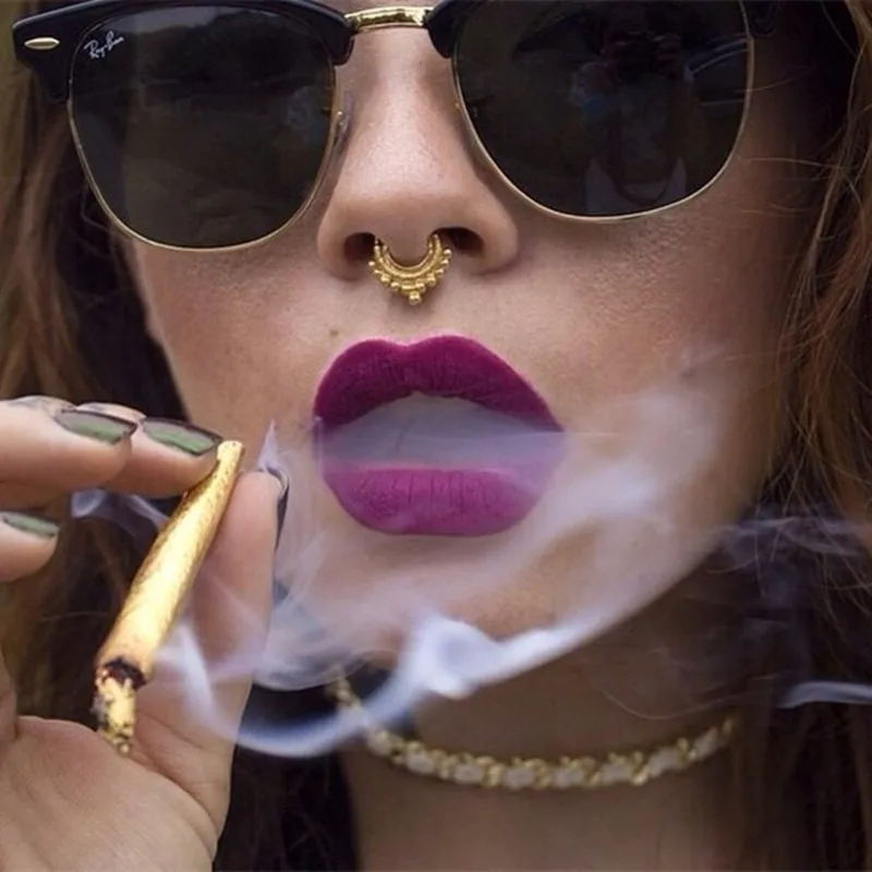 Nose rings piercing jewelry body jewelry 1PCS Stainless Steel Fake Nose Ring Clip On Septum Piercing Faux Hoop Indian Nose Ring Pircing Nariz Punk Body Piercing Jewelry