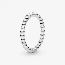 JrSr new 100% 925 Sterling Silver Rings Round Rings Beaded Ring for Women Engagement Anniversary DIY Jewelry gifts Free shipping Fine Jewelry JrSr new 100% 925 Sterling Silver Rings Round Rings Beaded Ring for Women Engagement Anniversary DIY Jewelry gifts Free shipping Fine Jewelry