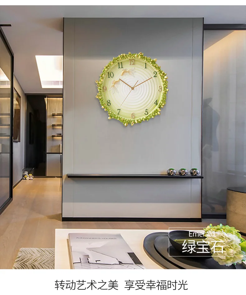 Nordic Large Wall Clock 3d Living Room Silent Watch Home Modern Creative Antique Wall Decorative Clocks Duvar Saati GIft SC640