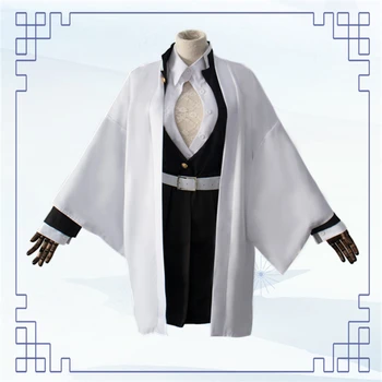 

Demon Slayer: Kimetsu no Yaiba Kanroji Mitsuri Cosplay Adult Woman Anime Apparel Accessories Suit Halloween Popular Classic