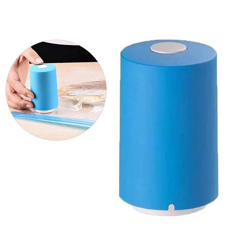 Mini Automatic Sealing Machine Compression Food Heat Sealer Vacuum Pump Househoud Sealer Clamp Snack Fresh Food Rod Strip