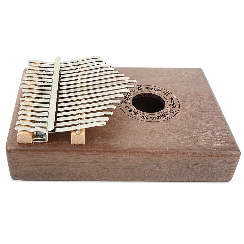 Kalimba 17 клавишное пианино из красного дерева Calimba Музыкальные инструменты Mbira Kalimba с обучающей книгой Мелодия молоток