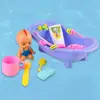 Lovely Bathroom Toy Eco-friendly Shower Toy High Simulation Gift Baby Play House Doll Toy 5