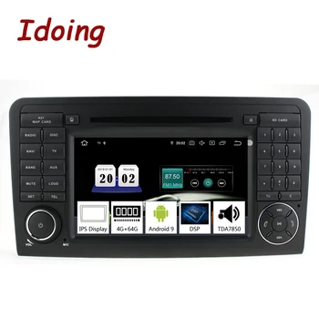 

Idoing 7"2Din Andriod 9.0 Car Radio DVD Multimedia Player For Mercedes-Benz W164/X164 PX5 4G+64G 8Core IPS Screen GPS Navigation