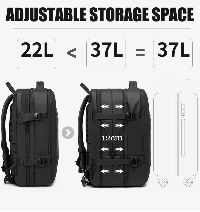 Bange модный мужской рюкзак Водонепроницаемый 15,6 дюймов ноутбук USB перезарядка рюкзак многослойный высокой емкости дорожная Мужская Сумка Рюкзак