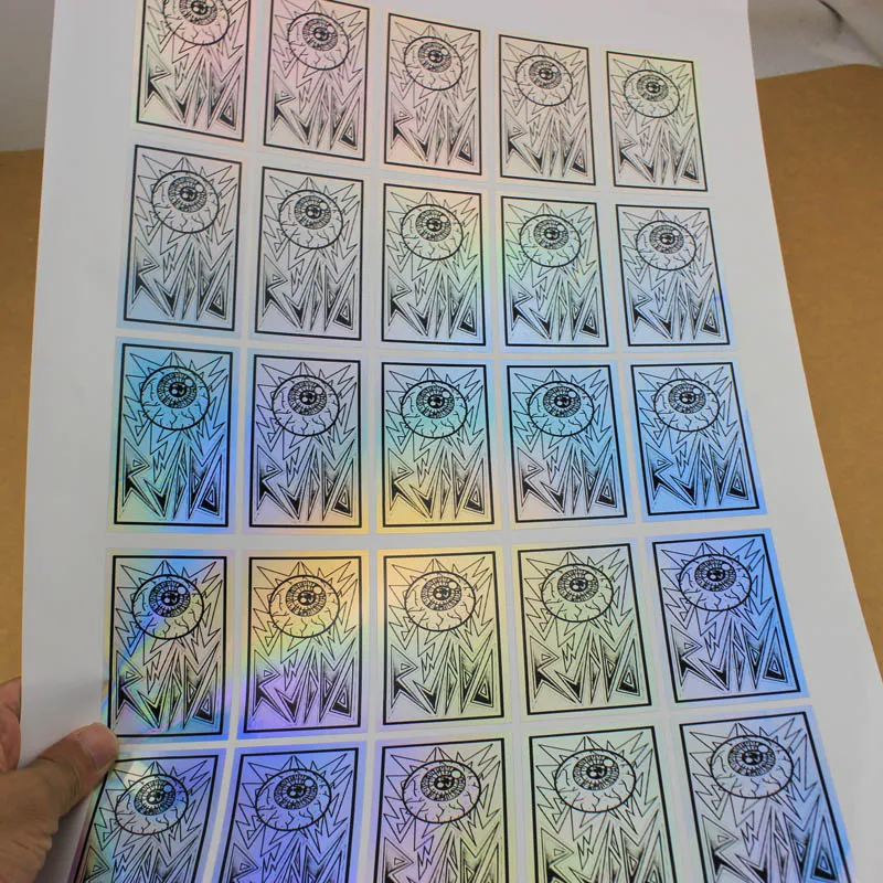 Waterproof Bath Shampoo Sticker Hologram Printing Printer Make Hologram Sticker For Bottle