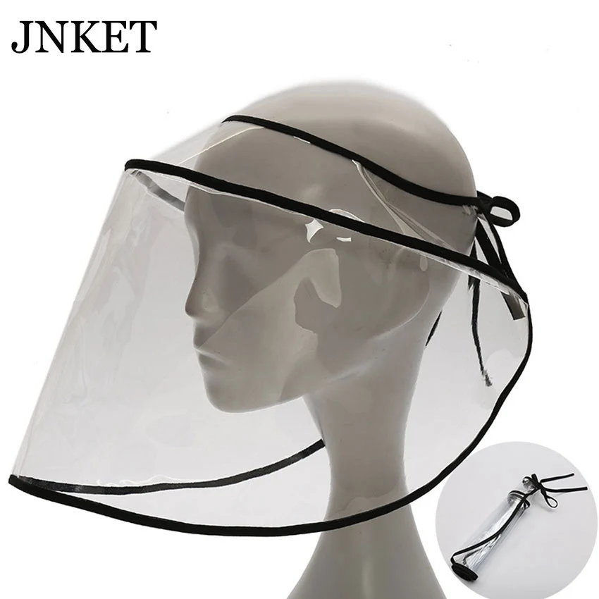 

JNKET Protective Transparent Mask Foldable Mask Anti Dust Anti Droplets Cover Full Face Eyes Mask