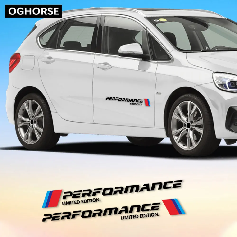 Автомобильный Стайлинг M представление дверь боковая наклейка украшение логотип