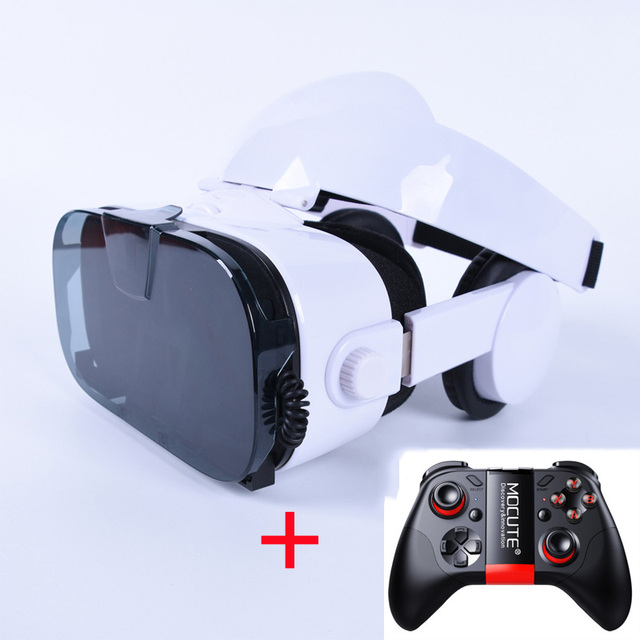 VR 3F 112 FOV Virtual Reality Glasses Remote 3D Android Cardboard VR 3D Headset Stereo Helmet Box for Smartphones 4.7-6.4