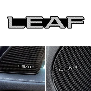 

3D Car Styling Sticker Aluminum Emblem interior Speaker audio Badge for Nissan Leaf Qashqai j10 j11 x Trail t32 t31 Tiida