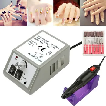 

1 Set 20000RPM Professional Electric Nail File Manicure Kit Nail Pedicure Nail File File Bits Machine Nail Art Tools