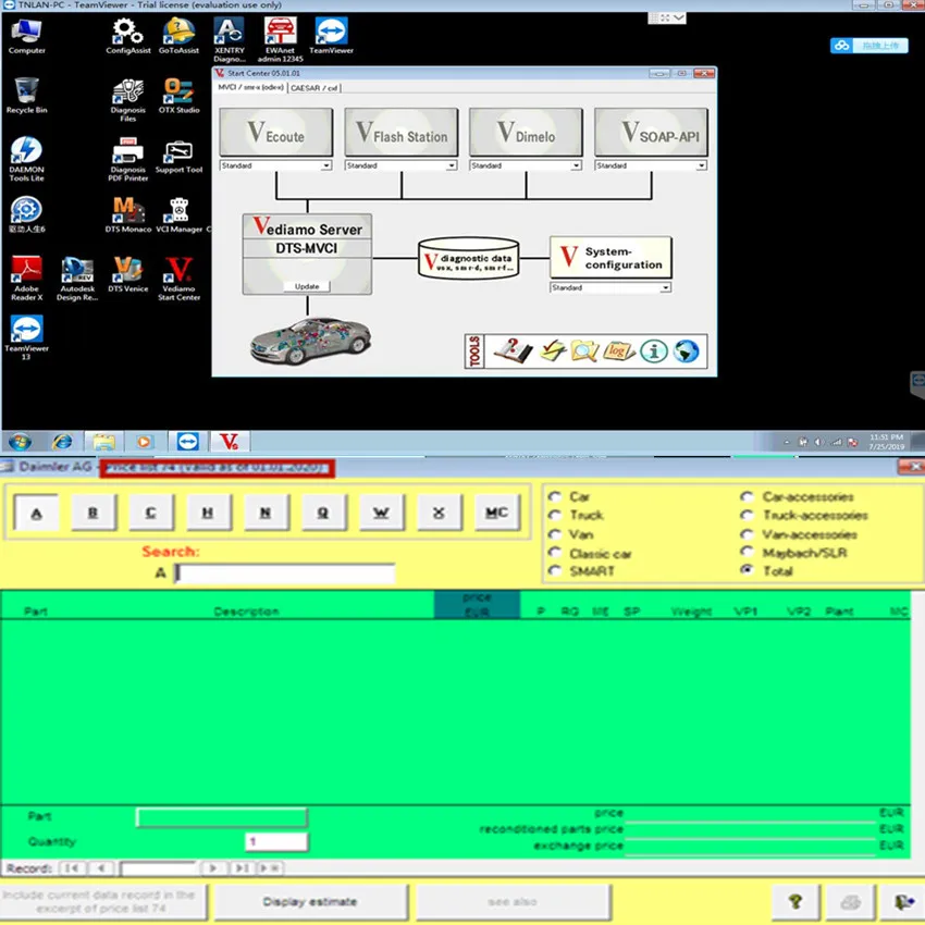 Suppor Scn Kódolás 2021.12 Legújabb 360/512G Ssd Mb Star C4 C5 C5.