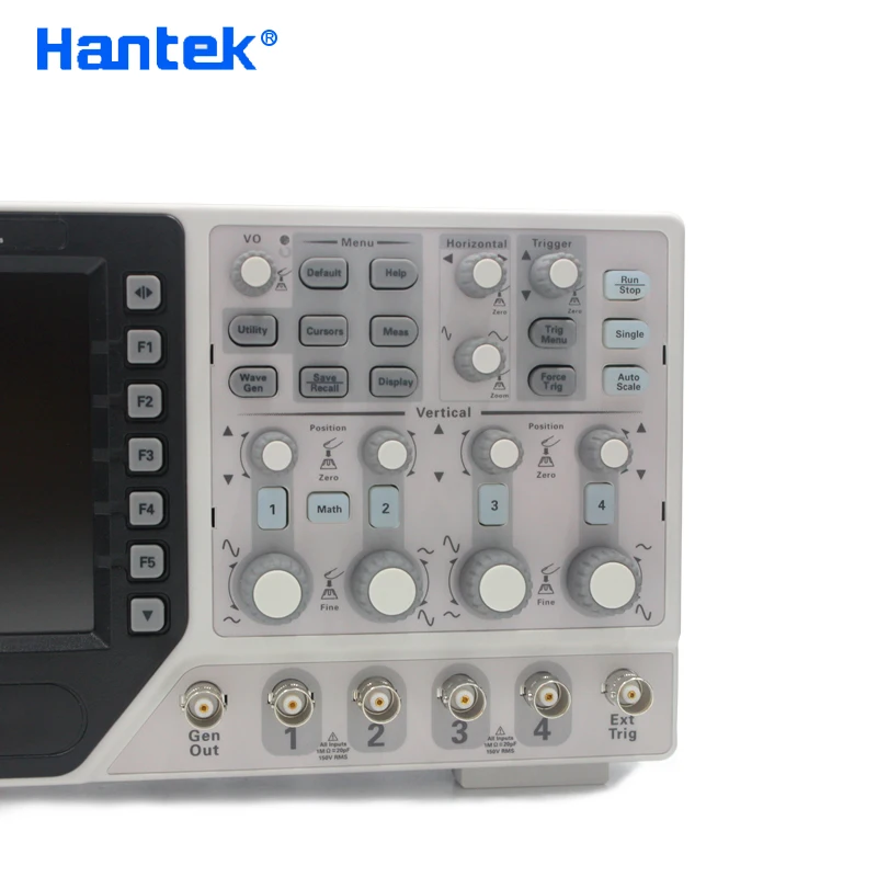 Hantek DSO4204C Digital Oscilloscope 200MHz 4Channels Portable USB Osciloscopio Automotive+EXT+DVM+Auto range function