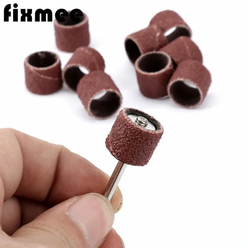 100PCS-Dremel-Accessories-1-4-Grit-80-Drum-Sanding-Kit-2X-Band-Mandrel-1-8-Shank (1)
