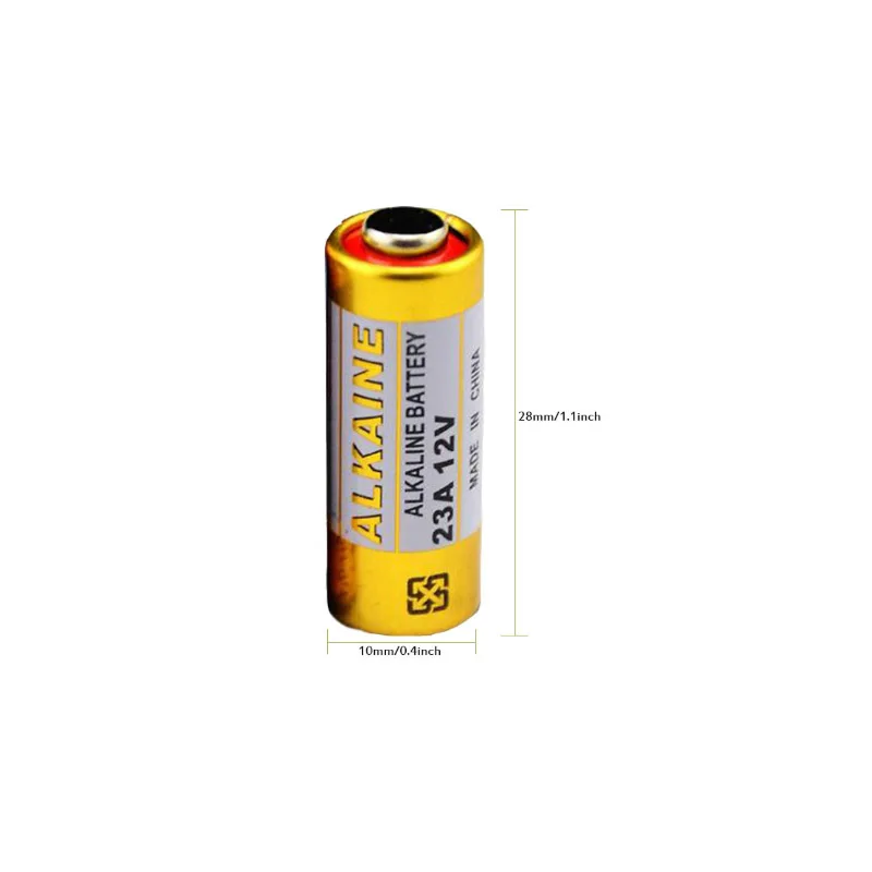 2 шт. 23A 12V сухая щелочная батарея 23AE 21/23 A23 23GA MN21 для дверного звонка