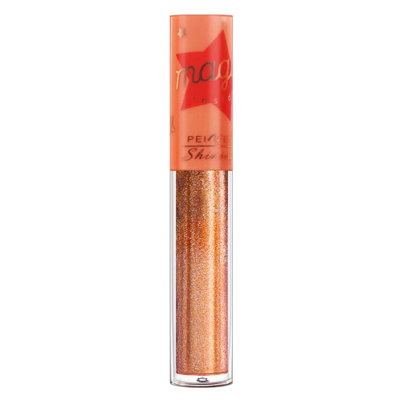 

Glitter Liquid Eye Shadow Waterproof Shimmer Pigment Liquid Metallic Gold - 01, As Described