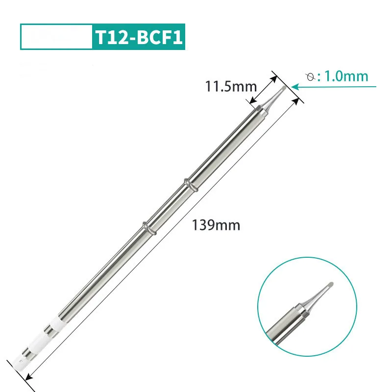 soldering irons & stations T12 Series T12-BC1 BC1.5 BC2 BC3 BCF1 BCF2 BCF3 Soldering Iron Tips welding tools cheap stick welder Welding Equipment