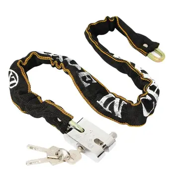 

Heavy Duty Bike Security Lock Anti Theft Bike Chain Lock Motorcycle Lock For Bicycle ATV Generators Electrombile Multi Purpose
