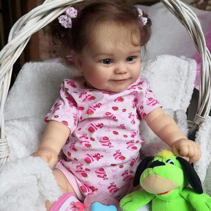 20 Inches Maddie Unpainted Unfinished Doll Newborn Baby Lifelike Reborn